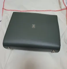 ジョセフアンドステイシー ラッキー プリーツ トート ミディアム 麻 マティーニ オリーブ