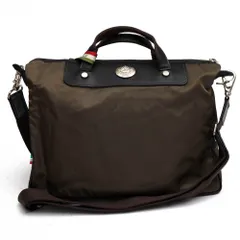 オロビアンコ／orobianco バッグ ブリーフケース ビジネスバッグ 鞄 ビジネス メンズ 男性 男性用 ナイロン レザー 革 本革 オリーブ カーキ  PRICCONE プリックォーネ コンパクトブリーフ 2WAY ショルダーバッグ 定番