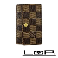 ルイヴィトン ■中古■ミュルティクレ 6 6連 キーケース ダミエ ブラウン N62630 【499616】11