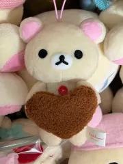 チョコ ハート コリラックマ クラシック キーホルダー ぬいぐるみ