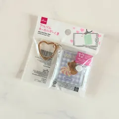 新品 ダイソー アルバムキーホルダー ミニアルバム くま SNS バズり シールノート シール帳 推し活 セリア キャンドゥ ワッツ