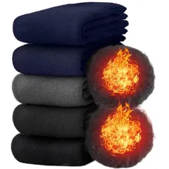 靴下 メンズ ソックス 冬 【履いた瞬間から速暖・抗寒力max】【極厚雲感裏パイル・極暖38℃恒温】 ウールソックス 防寒靴下 360°蓄熱 冷え性対策 厚手 防寒 保温 消臭 耐久性 伸縮性 室内 アウトドア 登山 キャンプ 25-29 3足-5足セット 1