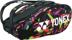 ヨネックス YONEX テニス ラケットバッグ9 9本用 カバン ケース リュックサック バックパック ポケット 耐久性 大容量 仕切り フィット感 部活動 クラブ サークル スクール チーム  BAG2202N 604 スマッシュピンク
