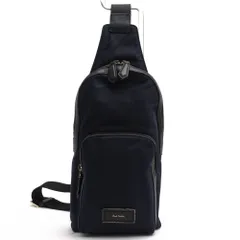 ポールスミス／Paul Smith バッグ ショルダーバッグ 鞄 メンズ 男性 男性用 ナイロン レザー 革 本革 ネイビー 紺  PSN460 CITY TRAVEL NYLON シティトラベル マルチストライプ ユニセックス 男女兼用 ボディバッグ