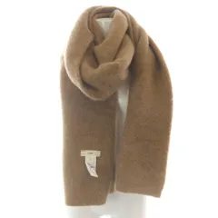 アンフィル unfil stretch superkid mohair scarf ボリュームマフラー ストール 茶色