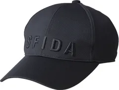 スフィーダ sfida フットサル コーチキャップ 帽子 熱中症対策 メンズ レディース 吸汗速乾 ドライメッシュ 簡易洗濯 アジャスターストラップ 3D刺繍 リフレクター 調節可能 日差し対策  SH24C01 BLK BLK