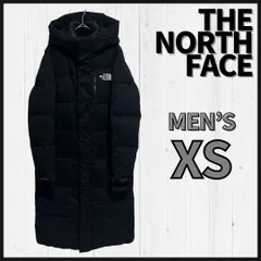 THE NORTH FACE　ロングダウンジャケット　メンズXS　ベンチコート　レディースM　キッズ160　ブラック　アウター