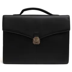 ダンヒル／Dunhill バッグ ブリーフケース ビジネスバッグ 鞄 ビジネス メンズ 男性 男性用 レザー 革 本革 ブラック 黒  FA6060E SIDECAR サイドカー フラップ式