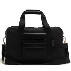 ダンヒル／Dunhill バッグ ボストンバッグ 鞄 旅行鞄 メンズ 男性 男性用 ナイロン レザー 革 本革 ブラック 黒  トラベラーズ 2WAY ショルダーバッグ