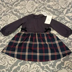 【未使用*タグ付】ブランシェス　branshes ワンピース　80