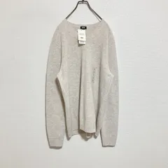 【新品タグ付】UNIQLO ユニクロ　プレミアムVネックセーター　ナチュラル　XL
