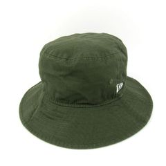 ニューエラ ハット 帽子 ブランド レディース S/Mサイズ カーキ NEW ERA 【中古】