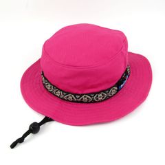 カブー ハット 帽子 コットン100% アウトドア ブランド 日本製 レディース Mサイズ ピンク KAVU 【中古】