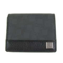 ダンヒル 二つ折り財布 ウォレット ブランド 黒 メンズ ブラック Dunhill 【中古】