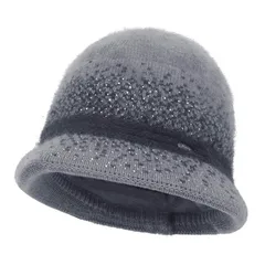 【新品】 [Afindern] 帽子 レディース 年配 ニット帽 おしゃれ 婦人帽 ふわふわ 防寒対策 暖かい お出かけ 散歩 旅行 中高年 高齢者 敬老の日 おばあちゃん お母さん 母の日 プレゼント 秋冬 4色