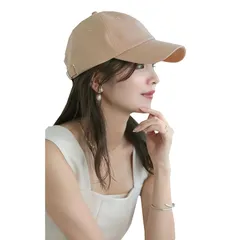 【新品】 [Little&More] 帽子 レディース uvカット 日焼け防止 【UVも遮光性も100%カットでUPF50+】 (キャメル, ノーマル) 0