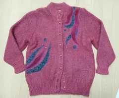 ヴィンテージ モヘアニット カーディガン(66)