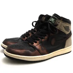 ナイキ／NIKE シューズ スニーカー 靴 ハイカット メンズ 男性 男性用 レザー 革 本革 ブロンズ 銅  555088-033 Air Jordan 1 High OG Patina Rust Shadow エアジョーダン