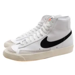 ナイキ／NIKE シューズ スニーカー 靴 ハイカット メンズ 男性 男性用 レザー 革 本革 ホワイト 白  BQ6806-100 Blazer Mid '77 Vintage White Black ブレーザー ミッド 定番