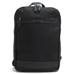 ポールスミス／Paul Smith リュック バッグ バックパック メンズ 男性 男性用 ポリエステル レザー 革 本革 ブラック 黒  JACQUARD RABBIT ジャガードラビット 千鳥格子柄ビジネスバッグ ノートPC収納可