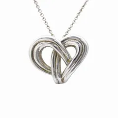 ティファニー Tiffany&Co. 希少 ヴィンテージ ハートモチーフ ネックレス アクセサリー シルバー925 6.9g レディース 【中古】