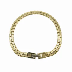 GIVENCHY ジバンシィ ゴールドチェーン ブレスレット アクセサリー メンズ レディース 【中古】のサムネイル
