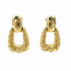 BURBERRY バーバリー ヴィンテージ オールド イヤリング 両耳 アクセサリー ゴールド レディース 【中古】