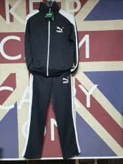 プーマ トレーニングウェア セット イーグルPOINT ジャケット パンツ S ブラック