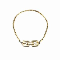 GIVENCHY ジバンシィGロゴ ゴールドチェーン ブレスレット アクセサリー メンズ レディース 【中古】のサムネイル