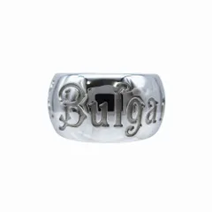 美品 BVLGARI ブルガリ セーブザチルドレン ソティリオ リング 指輪 125th 8号 #49 レディース シルバー 【中古】