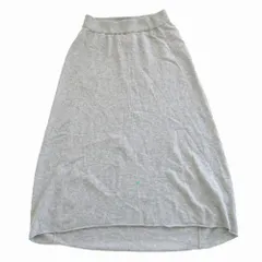 FABIANA FILLIPPI ファビアナフィリッピ カシミヤ混 ニット タイトロングスカート ボトムス グレー 40 M レディース 【中古】