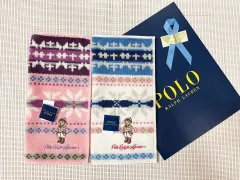 新品 プレゼント用 ラルフローレン ベア ハンドタオル