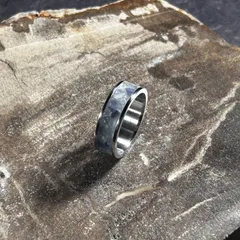 ハンドメイド リング 19号 アイオライト　アクアマリン