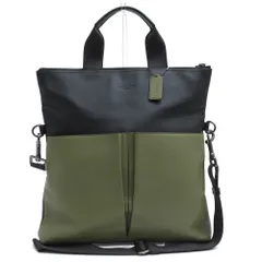 コーチ／COACH バッグ トートバッグ 鞄 ハンドバッグ メンズ 男性 男性用 レザー 革 本革  F11740 Charles Foldover Tote In Colorblock Leather チャールズ フォルドオーバー トート カラーブロックレザ
