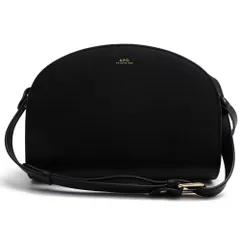 アーペーセー／A.P.C. バッグ ショルダーバッグ 鞄 レディース 女性 女性用 レザー 革 本革 ブラック 黒  F61048 PXBJQ SAC DEMI-LUNE サック デミ リュンヌ ハーフムーンバッグ 定番