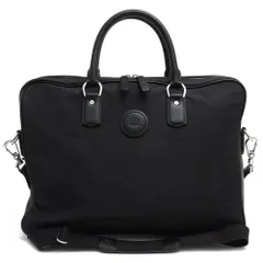 ダンヒル／Dunhill バッグ ブリーフケース ビジネスバッグ 鞄 ビジネス メンズ 男性 男性用 ナイロン レザー 革 本革 ブラック 黒  L3WG81 Guardsman ガーズマン ノートPC収納可