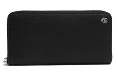 ダンヒル／Dunhill 長財布 財布 ウォレット メンズ 男性 男性用 レザー 革 本革 ブラック 黒  L2AE18A ENGINE TURN エンジンターン 小銭入れあり