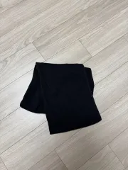 ブラック ウール マフラー