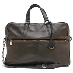 アニアリ／aniary バッグ ブリーフケース ビジネスバッグ 鞄 ビジネス メンズ 男性 男性用 レザー 革 本革 オリーブ カーキ  01-01006 AL Brief 2WAY ショルダーバッグ 迷彩・カモフラージュ柄