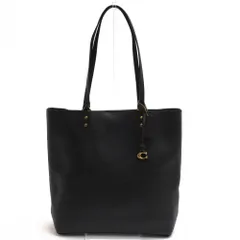 コーチ／COACH バッグ トートバッグ 鞄 ハンドバッグ レディース 女性 女性用 レザー 革 本革 ブラック 黒  88341 Plaza Tote プラザトート ノートPC収納可 肩掛け ワンショルダーバッグ シボ革 シュリンクレザー