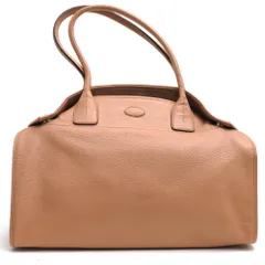 トッズ／TOD'S バッグ トートバッグ 鞄 ハンドバッグ レディース 女性 女性用 レザー 革 本革 ベージュ  Girelli ジレリ シボ革 シュリンクレザー 肩掛け ワンショルダーバッグ