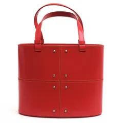 トッズ／TOD'S バッグ トートバッグ 鞄 ハンドバッグ レディース 女性 女性用 レザー 革 本革 レッド 赤  スタッズ