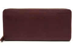 インディード／INDEED 長財布 財布 ウォレット メンズ 男性 男性用 レザー 革 本革 ダークブラウン 茶 ブラウン  370418 BORSA ボルサ 小銭入れあり ラウンドジップ ラウンドファスナー