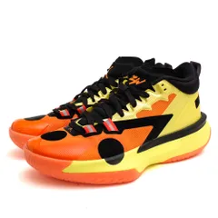 ナイキ／NIKE シューズ スニーカー 靴 ローカット メンズ 男性 男性用 ポリエステル オレンジ  DQ5569-780 JORDAN ZION 1 SP PF ELECTRIC YELLOW ALPHA ORANGE ジョーダン ザイオン 1 XDRアウ