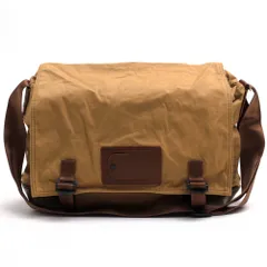 ポーター 吉田カバン／PORTER バッグ ショルダーバッグ 鞄 メンズ 男性 男性用 コットン 綿 キャンバス レザー 革 ベージュ  505-06894 EQUIPMENT SHOULDER BAG エクイップメント フラップ式 メッセンジャーバッグ