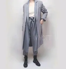 アドホック ウール60% ロングコート ダウンコート 95