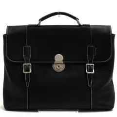ポールスミス／Paul Smith バッグ ブリーフケース ビジネスバッグ 鞄 ビジネス メンズ 男性 男性用 レザー 革 本革 ブラック 黒  A4サイズ収納可