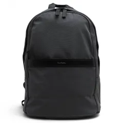 ポールスミス／Paul Smith リュック バッグ バックパック メンズ 男性 男性用 ナイロン レザー 革 本革 グレー 灰色  863415 R595 SIGNATURE WEBBING シグネチャー ウェビングテープ ノートPC収納可