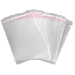 Neutral Zenith OPP袋 テープ付き 透明 ラッピング袋 大容量 クリア 無地 梱包用 資材 ビニール袋 (透明, A2(40×60)×50枚) [透明] [A2(40×60)×50枚]