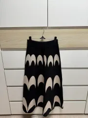 ニット スカート ロング丈